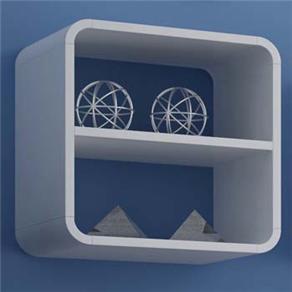Cubo BRV c/ Cantos Arredondados e Prateleira BCB22-06 - Branco