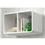 Cubo Duplo BRV c/ Cantos Arredondados BCB24-06 - Branco