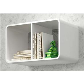 Cubo Duplo BRV c/ Cantos Arredondados BCB24-06 - Branco