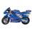 Mini Moto Track & Bikes Speed TK 5000 c/ Motor Mono Cilindro 49CC - Azul