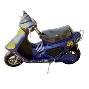 Mini Moto Track & Bikes Scooter TK 5100 c/ Motor Mono Cilindro 49CC – Azul/Amarela
