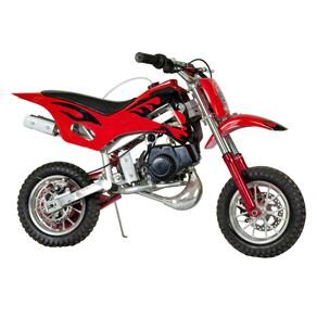 Mini Moto Track & Bikes Cross Dirt TK 5200 c/ Motor Mono Cilindro 49CC – Vermelho