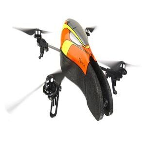 Quadricóptero AR.Drone Parrot PF720001AC Controlado via Wi-fi através de iPhone, iPod Touch e iPad - Amarelo