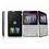 Celular Desbloqueado Claro Motorola EX119 Motokey Branco/Preto QWERTY c/ Dual Chip, Câmera 3MP, MP3, Bluetooth, Touch screen, Fone e Cartão de 2GB