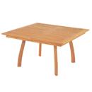 Mesa Quadrada Tramontina com Extensão - Natural
