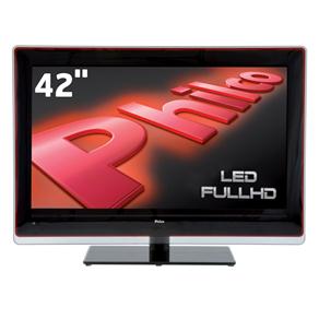 TV 42’’ LED Philco PH42 A Full HD c/ Entradas HDMI e USB e Conversor Digital
