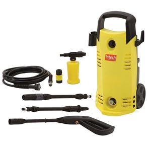 Lavadora Alta Pressão Intech Machine Turbo Jet Doméstica com 3 Acessórios e Carrinho Acoplado - 1.600 Libras