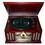 Toca-Discos CTX Classic c/ Toca-Fitas, CD Player e Rádio AM/FM - 10 W RMS