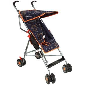 Carrinho de Bebê Voyage Umbrella Linea B-8 - Laranja/Azul