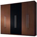 Guarda-Roupa Móveis Europa Zeus 4463 - Imbuia/P...