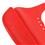 Babador Love Silicone Dobrável 8930 - Vermelho