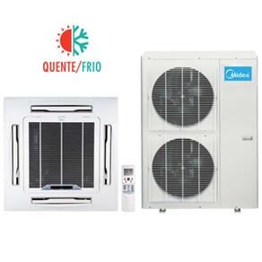 Ar-condicionado Split Midea Cassete MCE1-48HR/MCC1-48HR Quente/Frio 48.000 BTUs - 220V