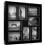 Porta Retrato Multiphoto Kapos Bee Collection 43x43cm – Preto
