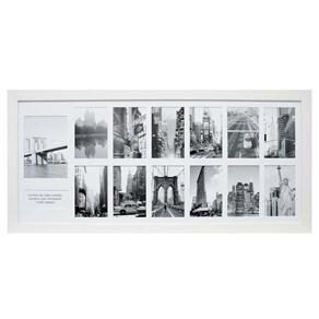 Porta Retrato Multiphoto Kapos Memories 40x85cm – Branco