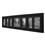 Porta Retrato Multiphoto Kapos Bee Collection 23x93cm – Preto