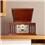 Toca-Discos CTX Classic c/ Toca-Fitas, CD Player e Rádio AM/FM - 10 W RMS