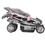 Carrinho de Bebê Ayoba! Premium Balanço 7035R - Rosa + Cadeira para Automóvel Ayoba! Happy Baby PSI-03R - 0 a 18 Kg - Rosa/Cinza