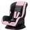 Carrinho de Bebê Ayoba! Premium Balanço 7035R - Rosa + Cadeira para Automóvel Ayoba! Happy Baby PSI-03R - 0 a 18 Kg - Rosa/Cinza