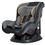 Carrinho de Bebê Ayoba! Premium Balanço 7035A - Azul + Cadeira para Automóvel Ayoba! Happy Baby PSI-03A - 0 a 18 Kg - Azul/Cinza