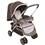 Carrinho de Bebê Cosco Cruiser TS Travel System c/ Bebê Conforto e Bolsa Diaper Bag C326M - Rosa