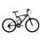 Bicicleta Aro 26 Track & Bikes TK 500/G Alumínio com Dupla Suspensão e 21 Marchas - Grafite