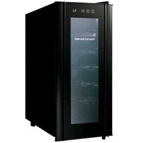 Adega de Vinhos Brastemp Wine Cooler BZC12BE p/ 12 Garrafas All Black