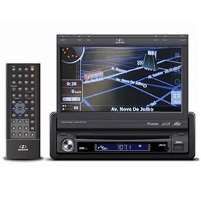 DVD Automotivo H-Buster HBD-9660AVN c/ Tela 7", GPS e Entrada USB 