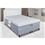 Conjunto Cama Box + Colchão Casal Paropas Excellente Uniface com Pillow Touch e Molas Pocket 30x193x203cm