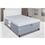 Conjunto Cama Box + Colchão Casal Paropas Excell Uniface c/ Pillow Touch e Molas Pocket 30x138x188cm 