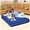 Colchão de Casal Inflável Bestway Flocked – Azul