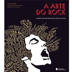 Livro - A Arte do Rock:Álbuns, Cartazes e Publicidade de Oito Grandes Ícones do Rock nos Anos 70, 80 e 90