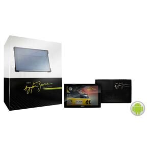 GPS Airis Ayrton Senna Edição Limitada c/ Tela de 5,0" Wi-Fi, Android 2.1 e Alerta de Radar - Preto