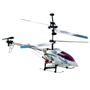 Helicóptero Performer Homeplay 3.5 c/ Controle Remoto 6252 - Branco e Azul