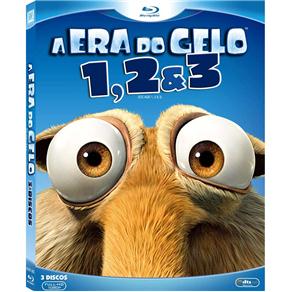Blu-Ray - Trilogia: A Era do Gelo - 3 Discos