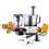 Multiprocessador Dellar Magic DMF 500 c/ 2 Velocidades e Trava de Segurança - Preto/Inox