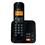 Telefone s/ Fio Philips CD1861B Preto c/ Secretária Eletrônica, Display Iluminado, Id. Chamadas e Viva-voz