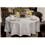 Toalha de Mesa Redonda Pietra Home Hibisco 180 cm - Glacier