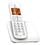 Telefone s/ Fio Philips CD2801W Branco c/ Display Iluminado, Id. Chamadas e Viva-voz