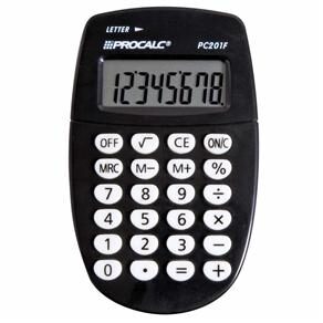 Calculadora Procalc PC201F Preta