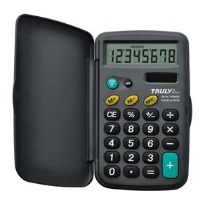 Calculadora Pessoal Truly 265A-8 - Preta 