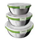Conjunto de Potes Euro Home Herméticos em Inox ...