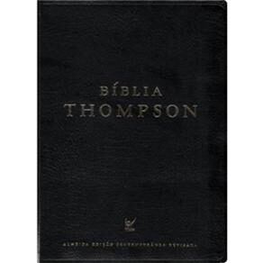 Livro - Bíblia Thompson - Luxo ( Preta com Índice )