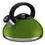 Chaleira Euro Home Colors Retrô Inox com Bakelite Verde - 3 L