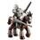 Imaginext Ninjas e Samurais Sir Angus e Cavalo Mattel - W1894/W1898