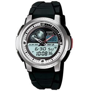 Relgio Masculino Anadigi Casio AQF - 102W - 7BV - Preto branco