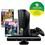 Console Microsoft Xbox 360 com 4GB de Memória + Kinect + Game Kinect Dance Central + Game Kinect Adventures - X360