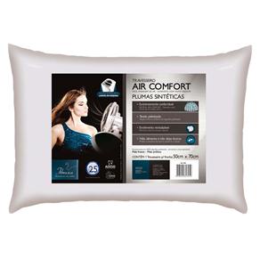 Travesseiro Lavável Plumas Sintéticas Siliconizadas Air Confort Fibrasca