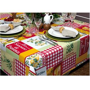 Toalha de Mesa Retangular Kacyumara Siciliano 160x270 cm