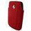 Capa p/ BlackBerry Vertical Ferrari Modena em Couro legítimo - Vermelho