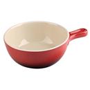 Bowl Inova de Cerâmica Vermelha com Cabo - 41,28cm